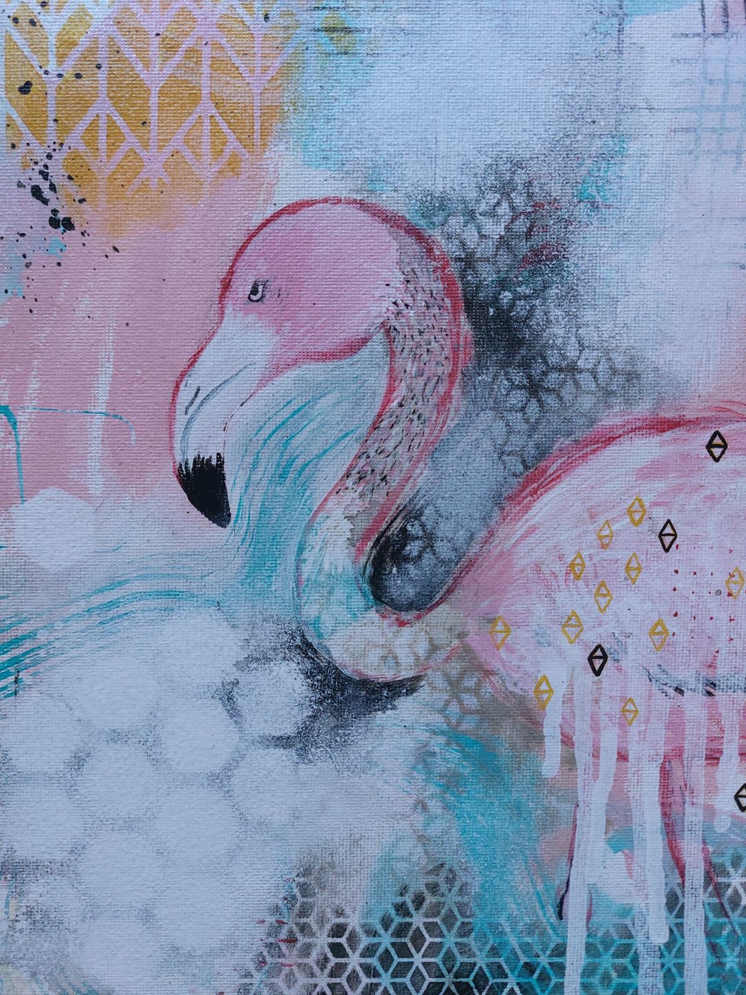 'Flourish' Original Framed Artwork