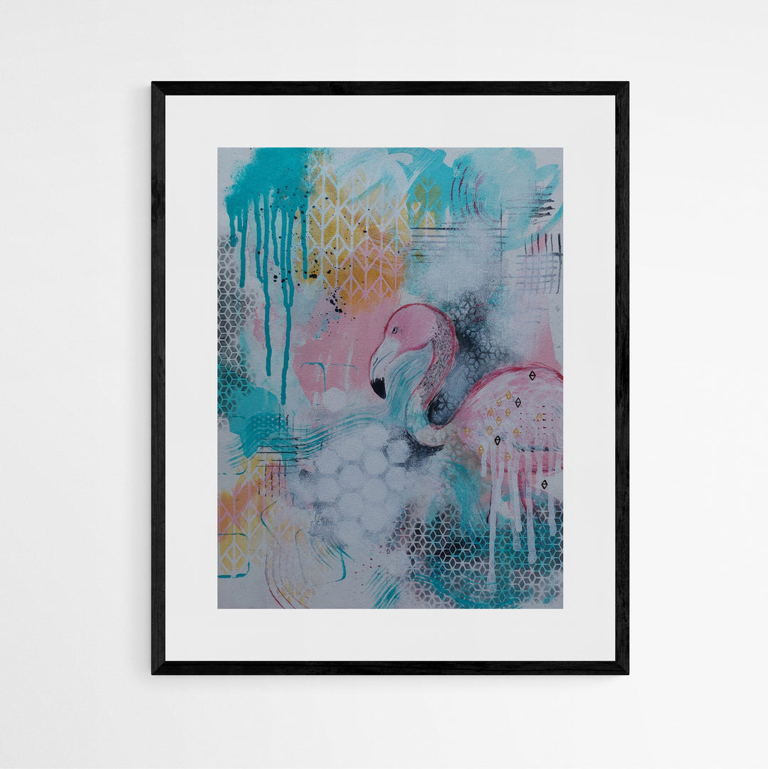 'Flourish' Original Framed Artwork