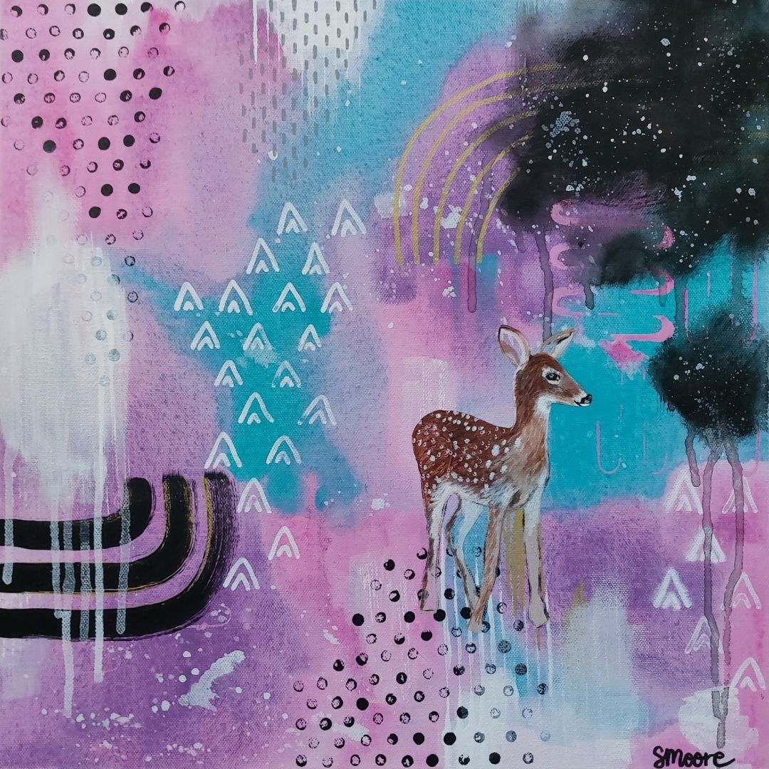 'In the wilderness' Original Artwork