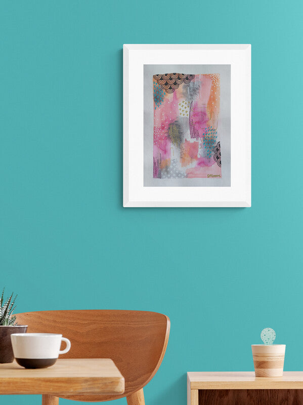 'Pretty in Pink' Original Artwork
