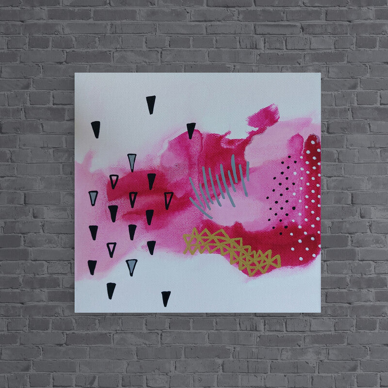 'Strawberry Ripple' Original Artwork
