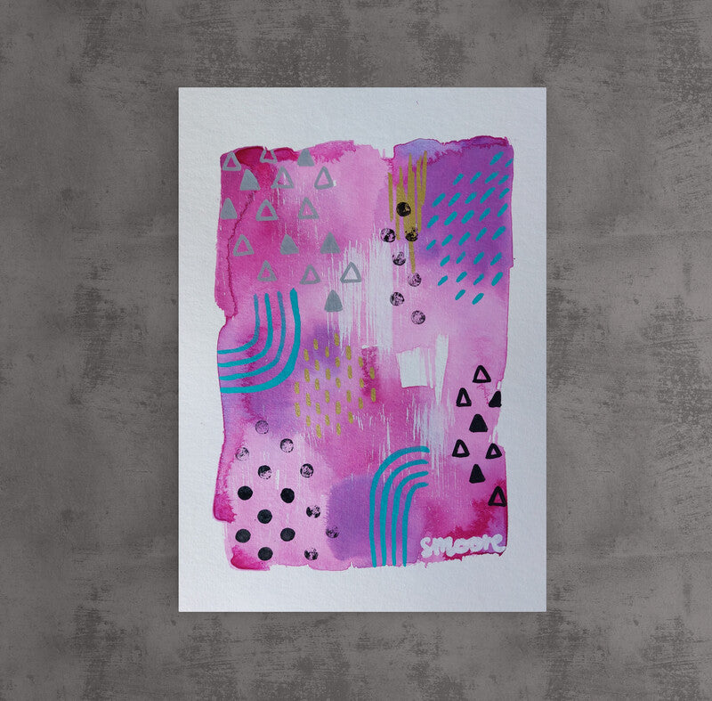 'Strawberry and Grape II' Original Artwork