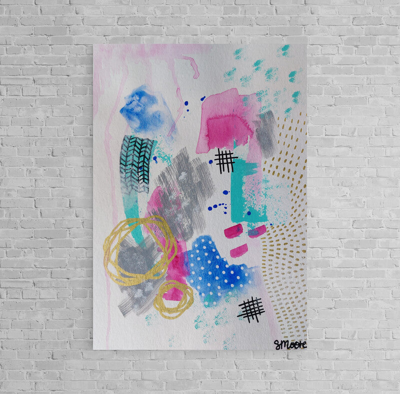 'Outburst' Original Artwork