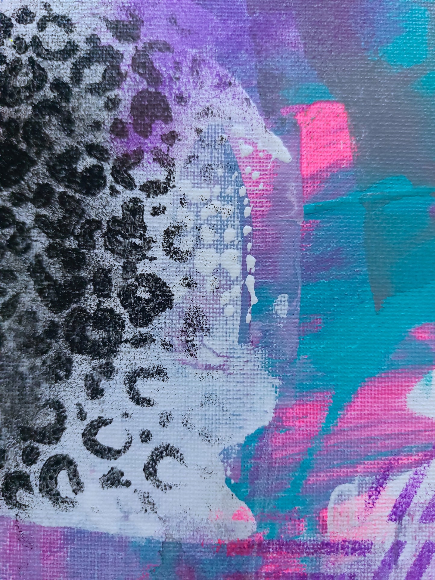 'Leopard Love' Original Artwork
